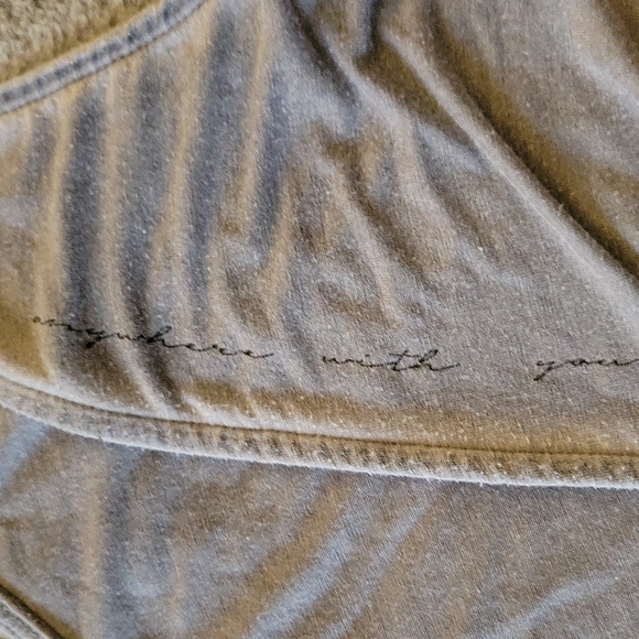 good hYOUman Open Twist Back Asymmetrical tank. - Picture 2 of 4